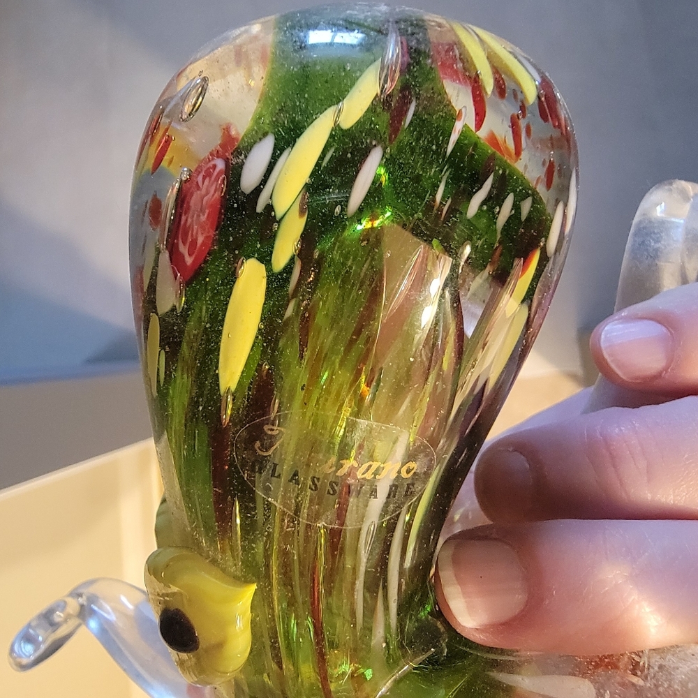 Colorful Glass Octopus Figurine - Picture 5 of 5